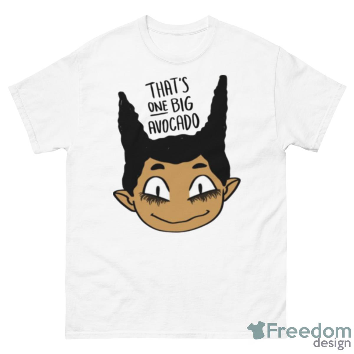 One Big Avocado Good Omens Shirt - 500 Men’s Classic Tee Gildan