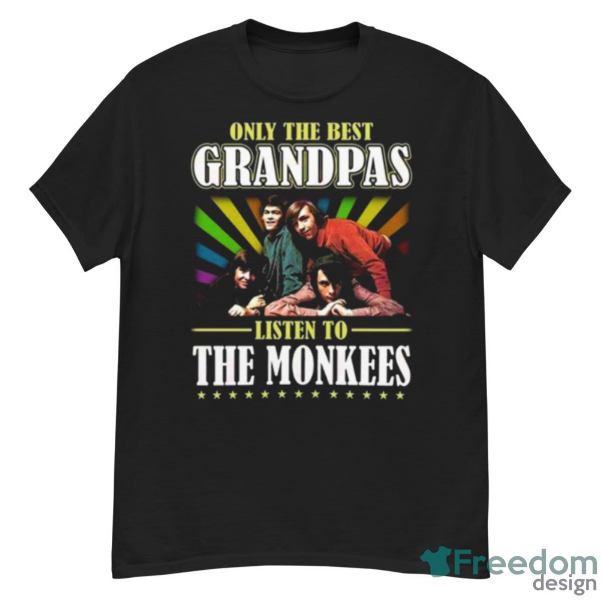 Only The Best Grandpas Listen To The Monkees Shirt - G500 Men’s Classic T-Shirt