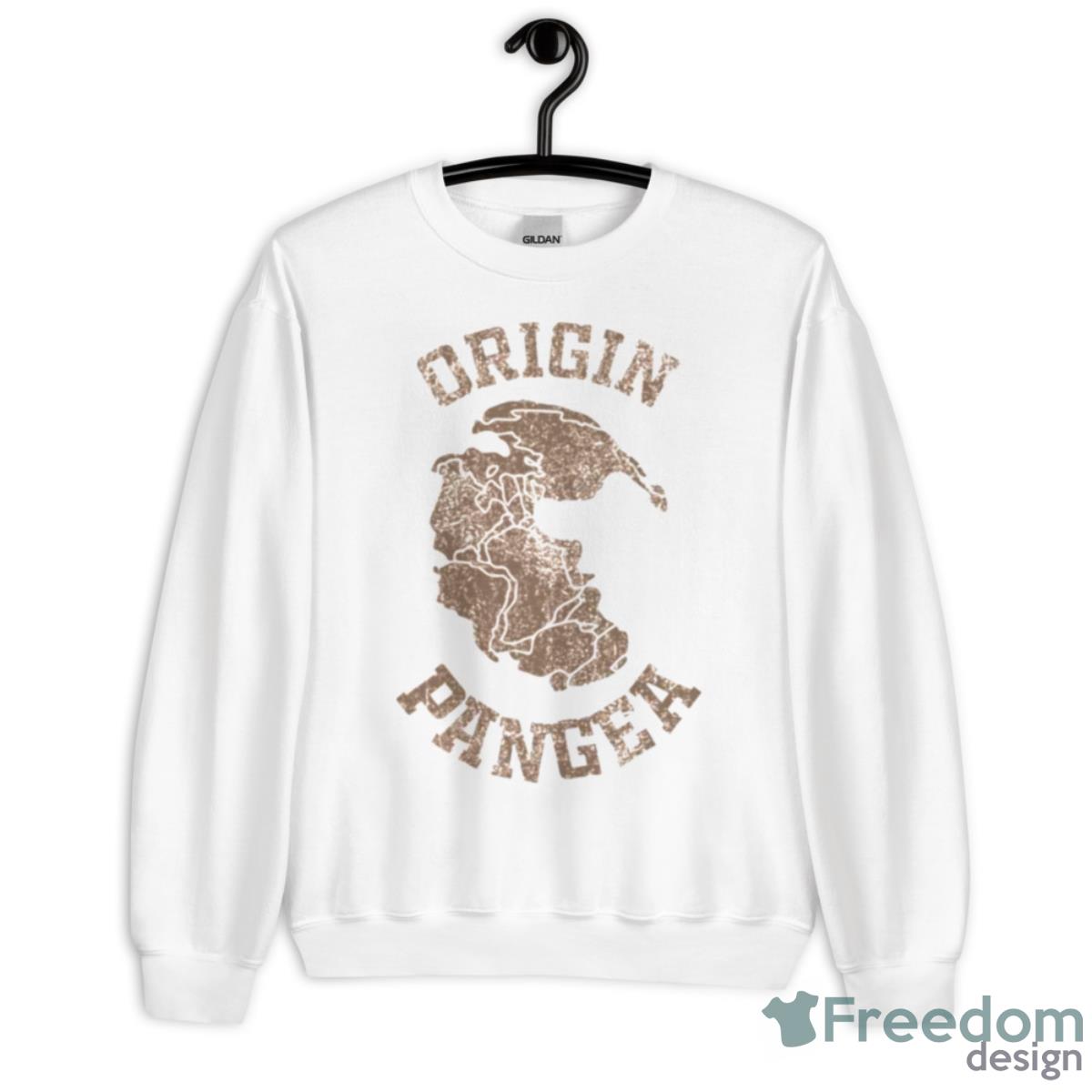 Origin Pangea Map Shirt - Unisex Heavy Blend Crewneck Sweatshirt