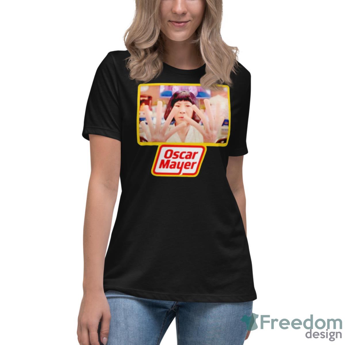 Oscar Mayer Shirt - Womens Relaxed Short Sleeve Jersey Tee Oscar Mayer Shirt - Womens Relaxed Short Sleeve Jersey Tee