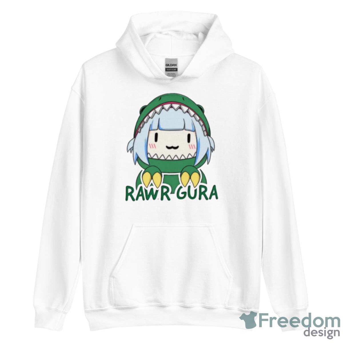 Ouro Kronii Hololive Dinosaur Girl Shirt - Unisex Heavy Blend Hooded Sweatshirt Ouro Kronii Hololive Dinosaur Girl Shirt - Unisex Heavy Blend Hooded Sweatshirt