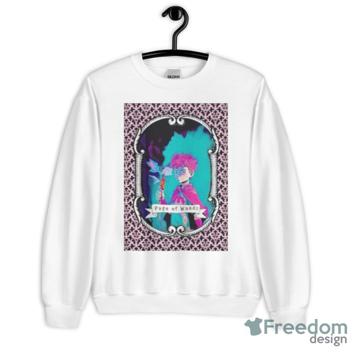 Page Of Wands Shirt - Unisex Heavy Blend Crewneck Sweatshirt