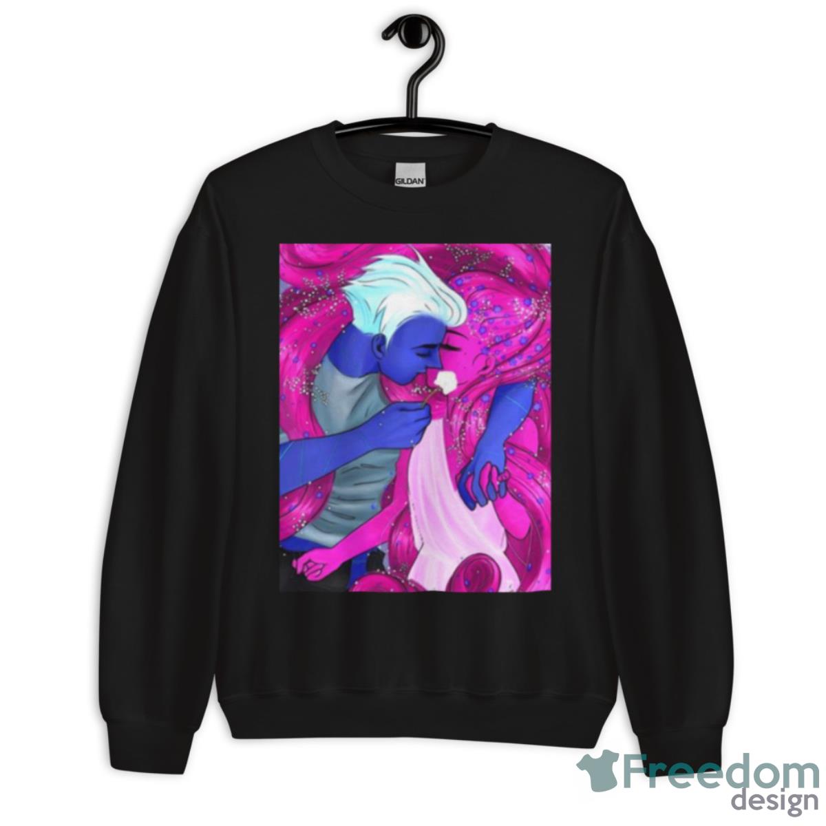 Painting Lore Olympus Underworld Shirt image Painting Lore Olympus Underworld Shirt - Unisex Crewneck Sweatshirt