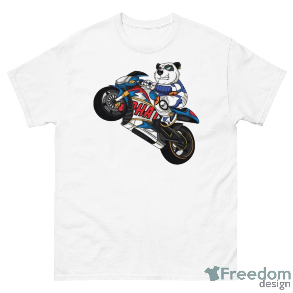 Panda Rider Funny Anime Art Shirt - 500 Men’s Classic Tee Gildan