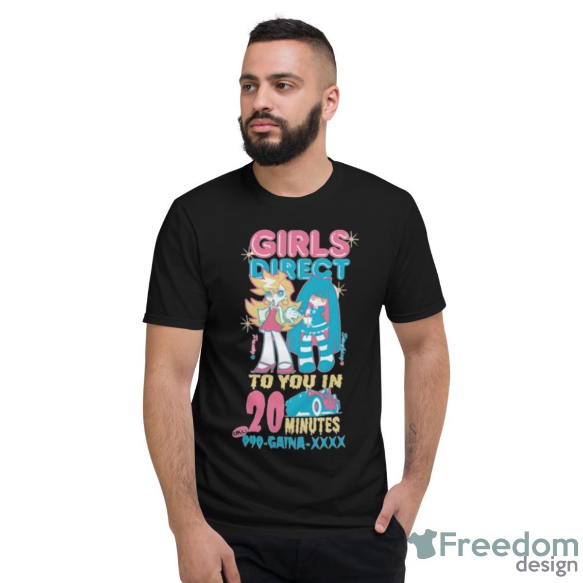 Panty And Stocking Girls Direct Paswg Shirt - Short Sleeve T-Shirt