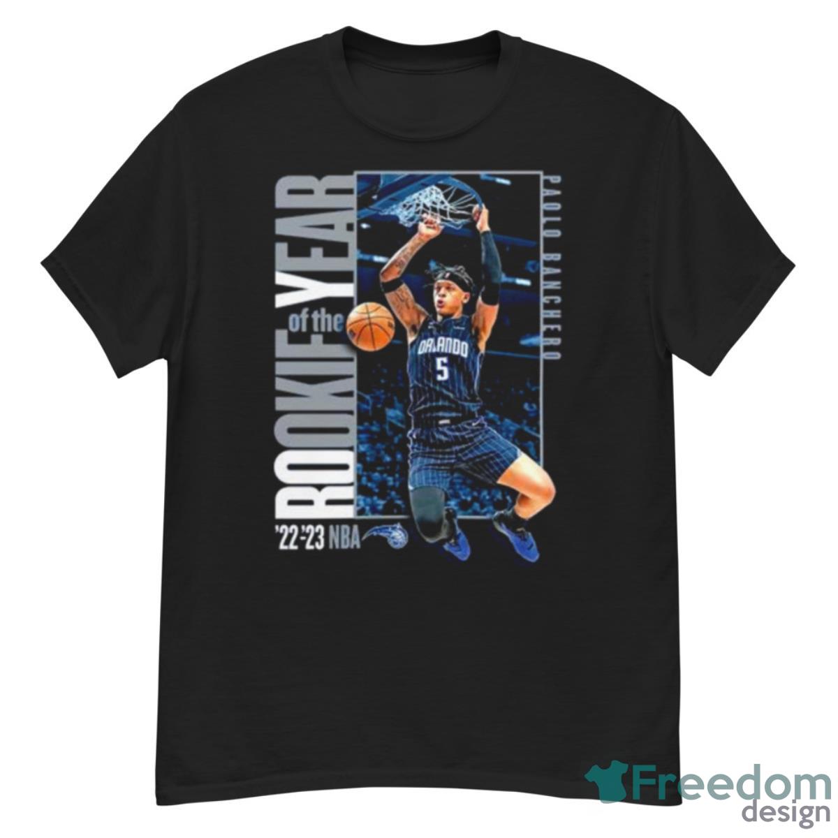 Paolo Banchero Orlando 2023 NBA Rookie Of The Year Momentum Shirt - G500 Men’s Classic T-Shirt