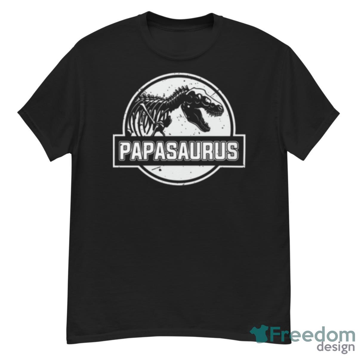 Papasauras Great Fathers Day Shirt - G500 Men’s Classic T-Shirt