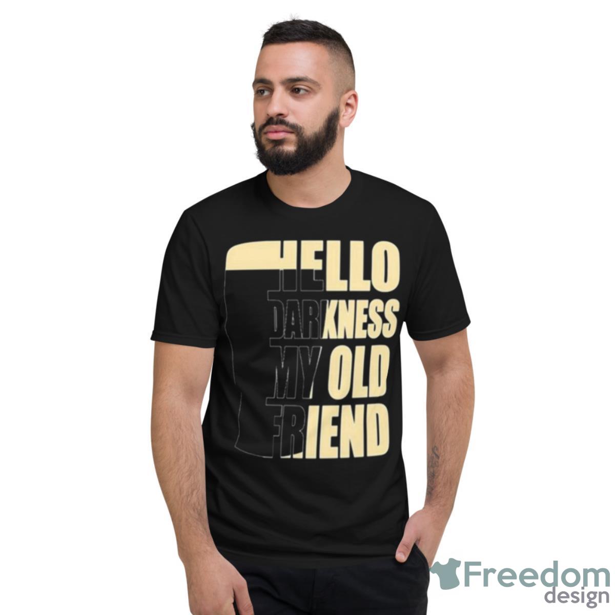 Parker Hello Darkness My Old Friend Stout Beer Shirt - Short Sleeve T-Shirt