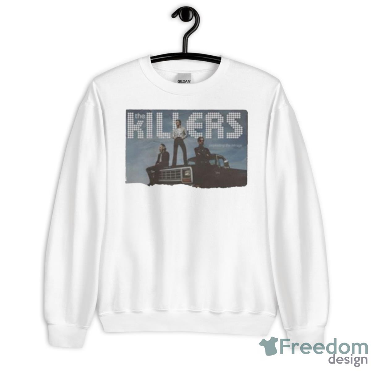 Parker Mccollum Wearing The Killers Shirt - Unisex Heavy Blend Crewneck Sweatshirt