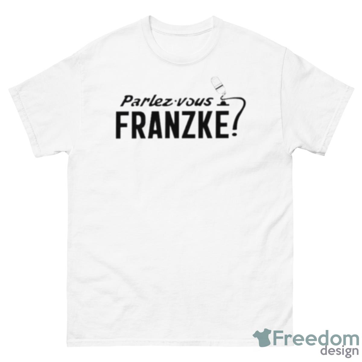 Parlez Vous Franzke Shirt - 500 Men’s Classic Tee Gildan