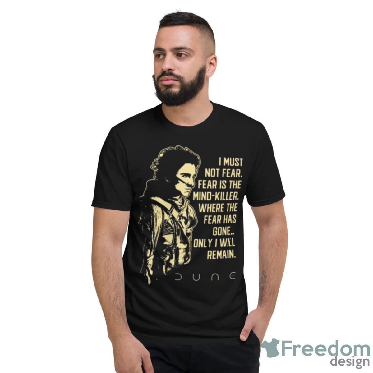 Paul Atreides Character Dune 2021 Film Fan Art Dune Movie Shirt - Short Sleeve T-Shirt