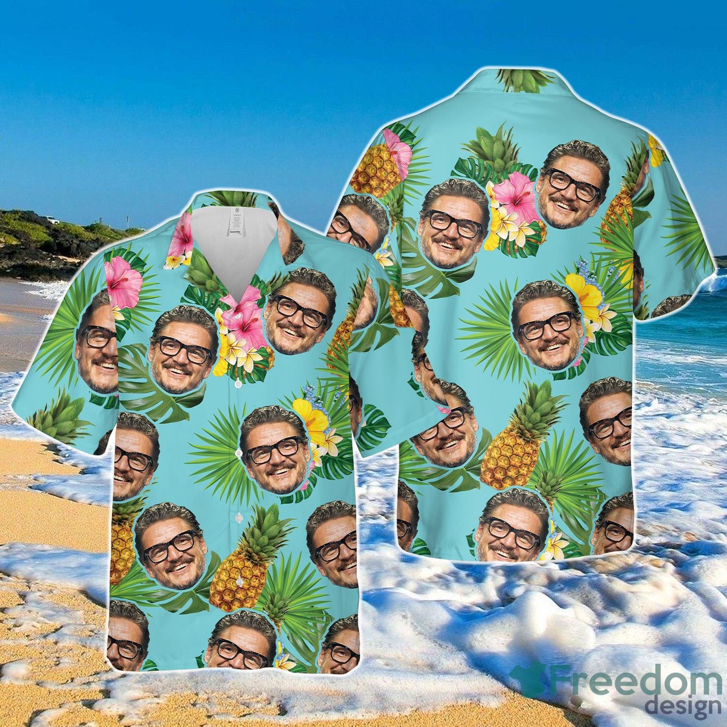 Pedro Pascal Gift Hawaiian Shirt For Men And Women Product Photo 1