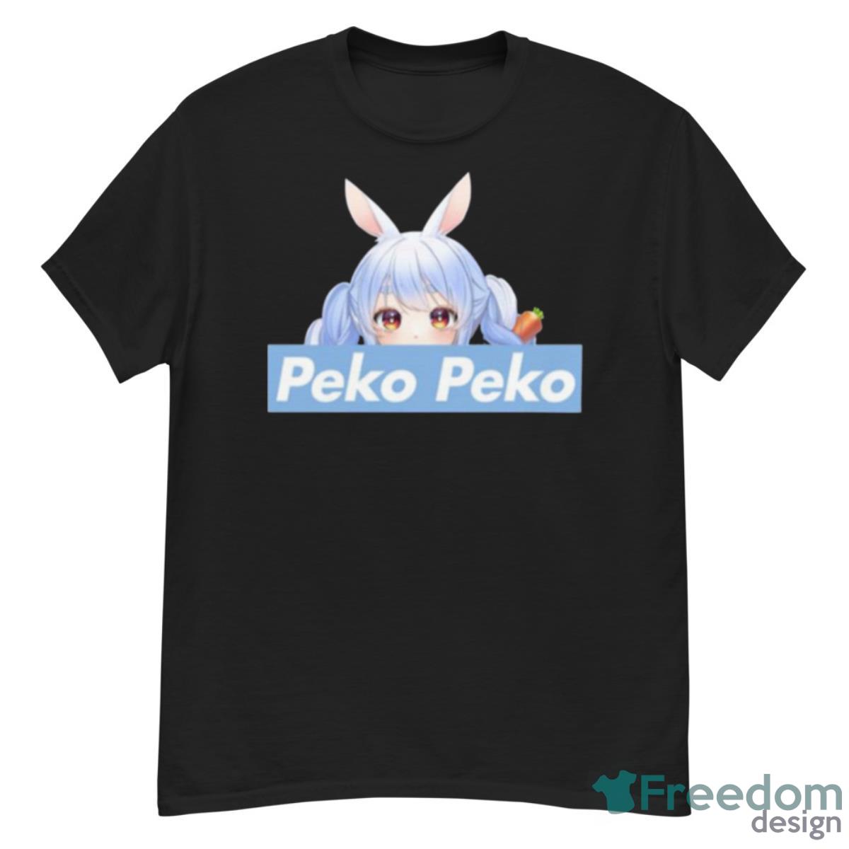 Peko Peko Peeker Holomyth Bunny Hare Girl Hololive Usada Pekora Shirt - G500 Men’s Classic T-Shirt