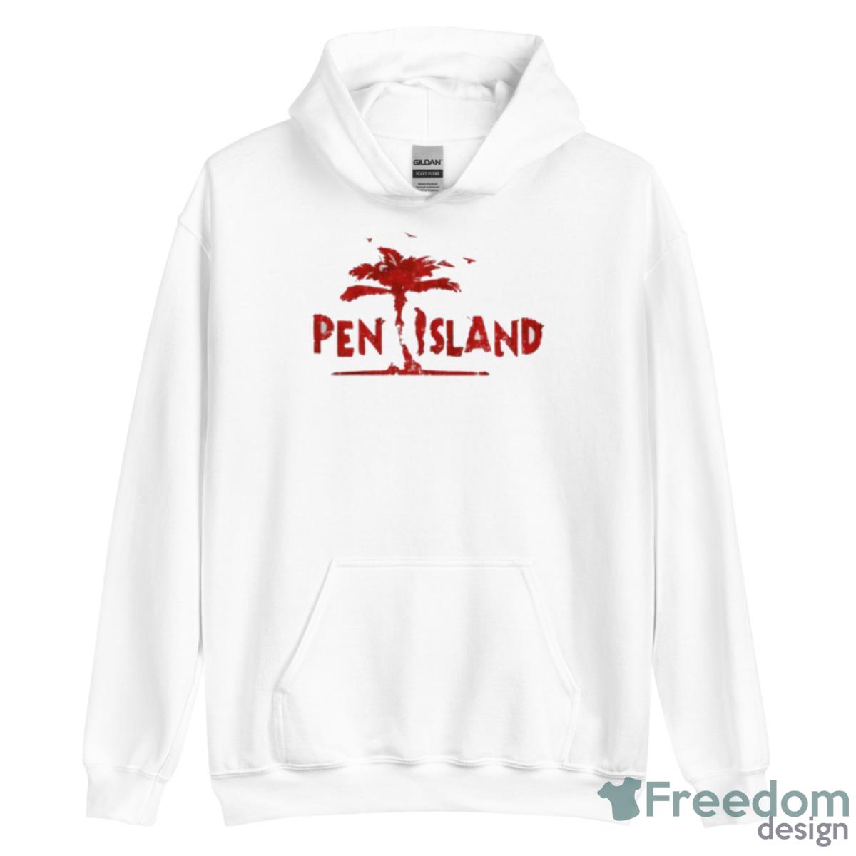 Pen Island Coconut Tree Shirt - Unisex Heavy Blend Hooded Sweatshirt Pen Island Coconut Tree Shirt - Unisex Heavy Blend Hooded Sweatshirt