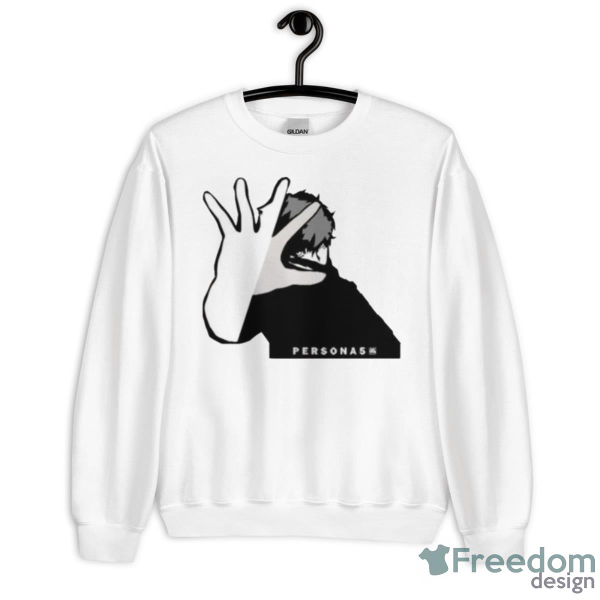 Persona 5 Don’t Look At Me Shirt - Unisex Heavy Blend Crewneck Sweatshirt