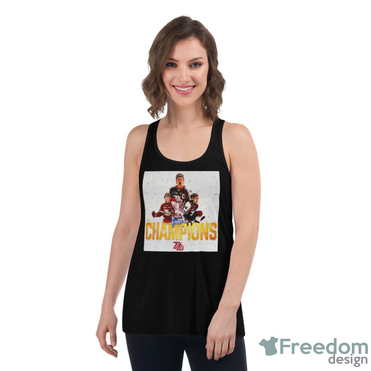 Peterborough Petes 2023 Bobby Orr Trophy Champions Shirt image Peterborough Petes 2023 Bobby Orr Trophy Champions Shirt