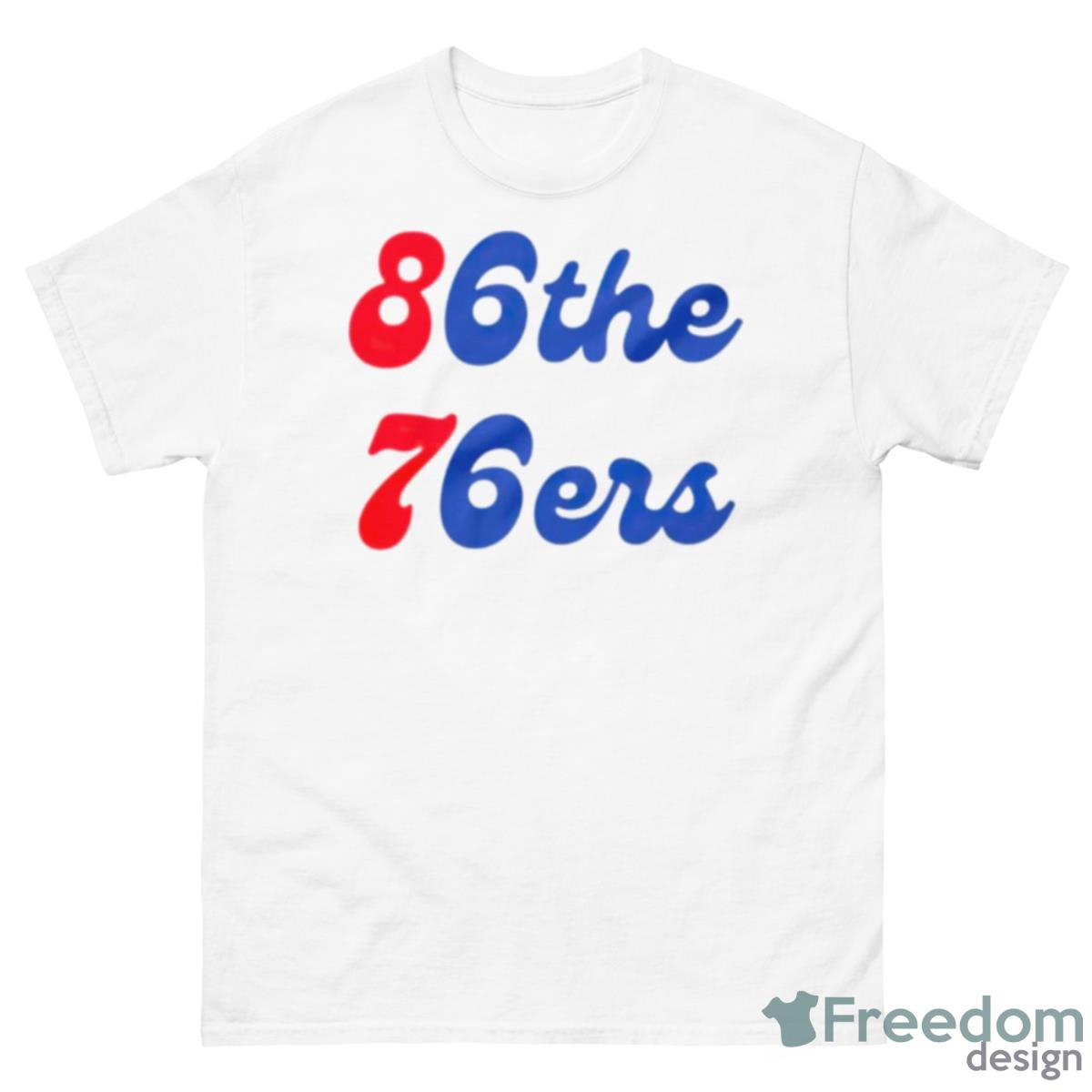 Philadelphia 76ers 86 The 76ers Shirt - 500 Men’s Classic Tee Gildan