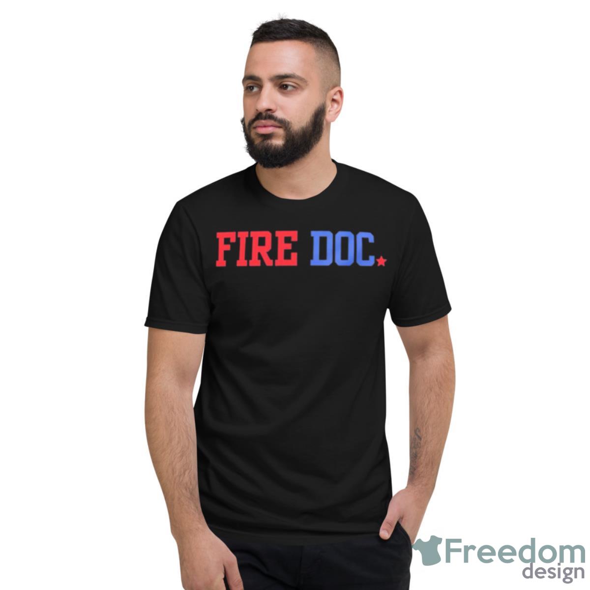 Philadelphia 76ers Fire Doc Shirt - Short Sleeve T-Shirt