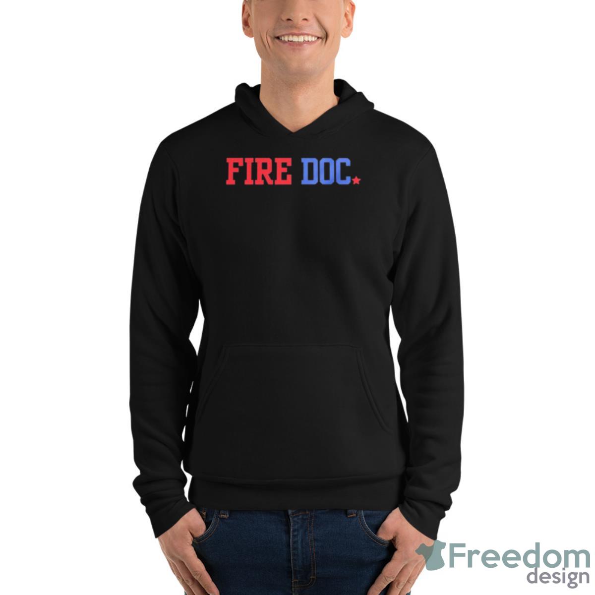 Philadelphia 76ers Fire Doc Shirt - Unisex Fleece Pullover Hoodie Philadelphia 76ers Fire Doc Shirt - Unisex Fleece Pullover Hoodie