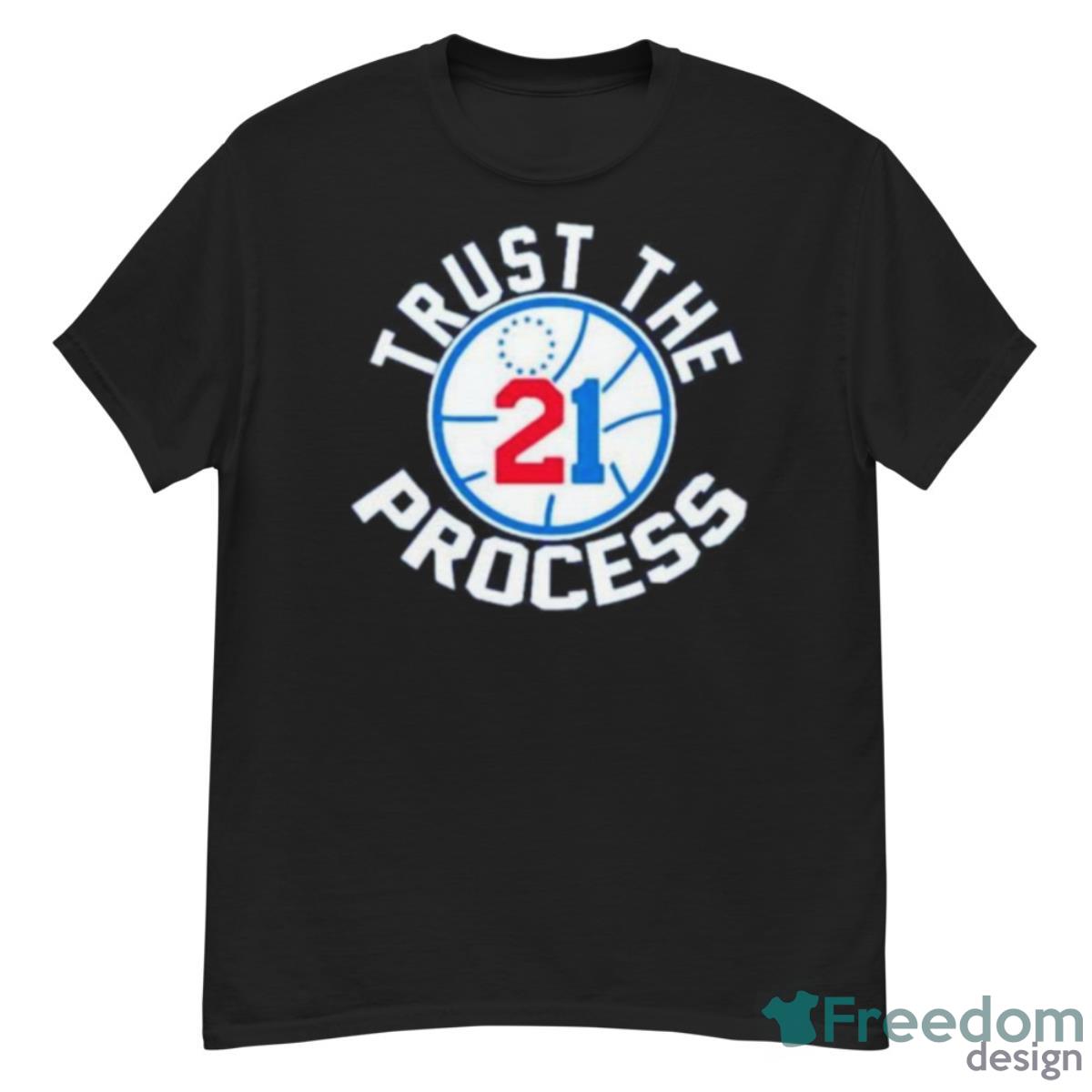 Philadelphia 76ers Joel Embiid Trust The Process 21 Shirt - G500 Men’s Classic T-Shirt