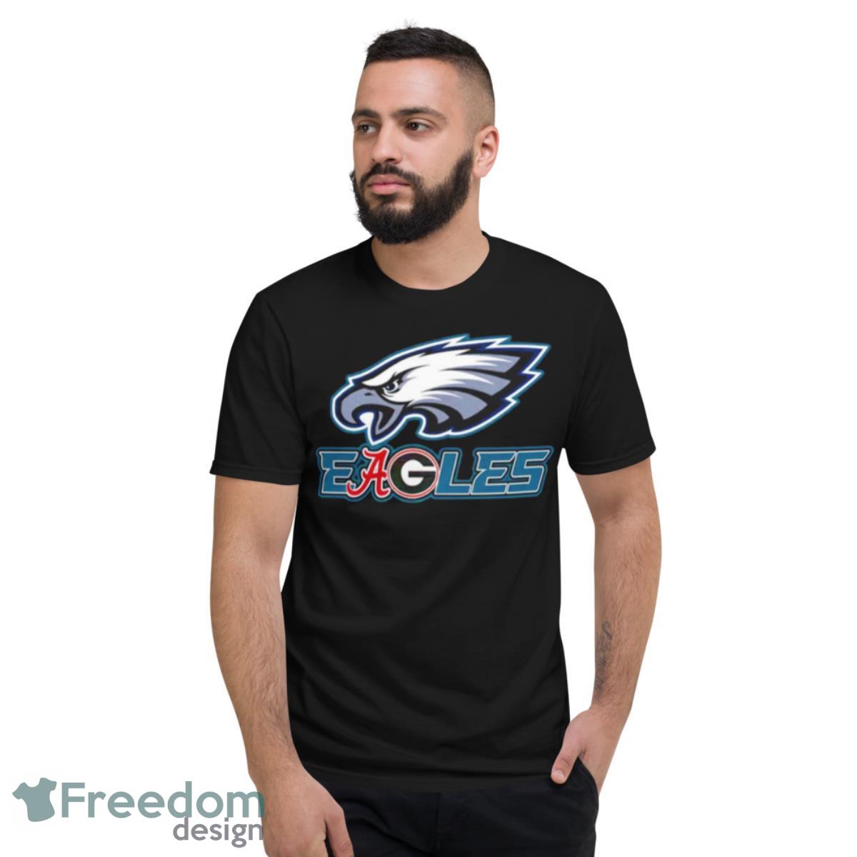 Philadelphia Alabama Georgia Bulldogs Eagles Logo Shirt - Short Sleeve T-Shirt