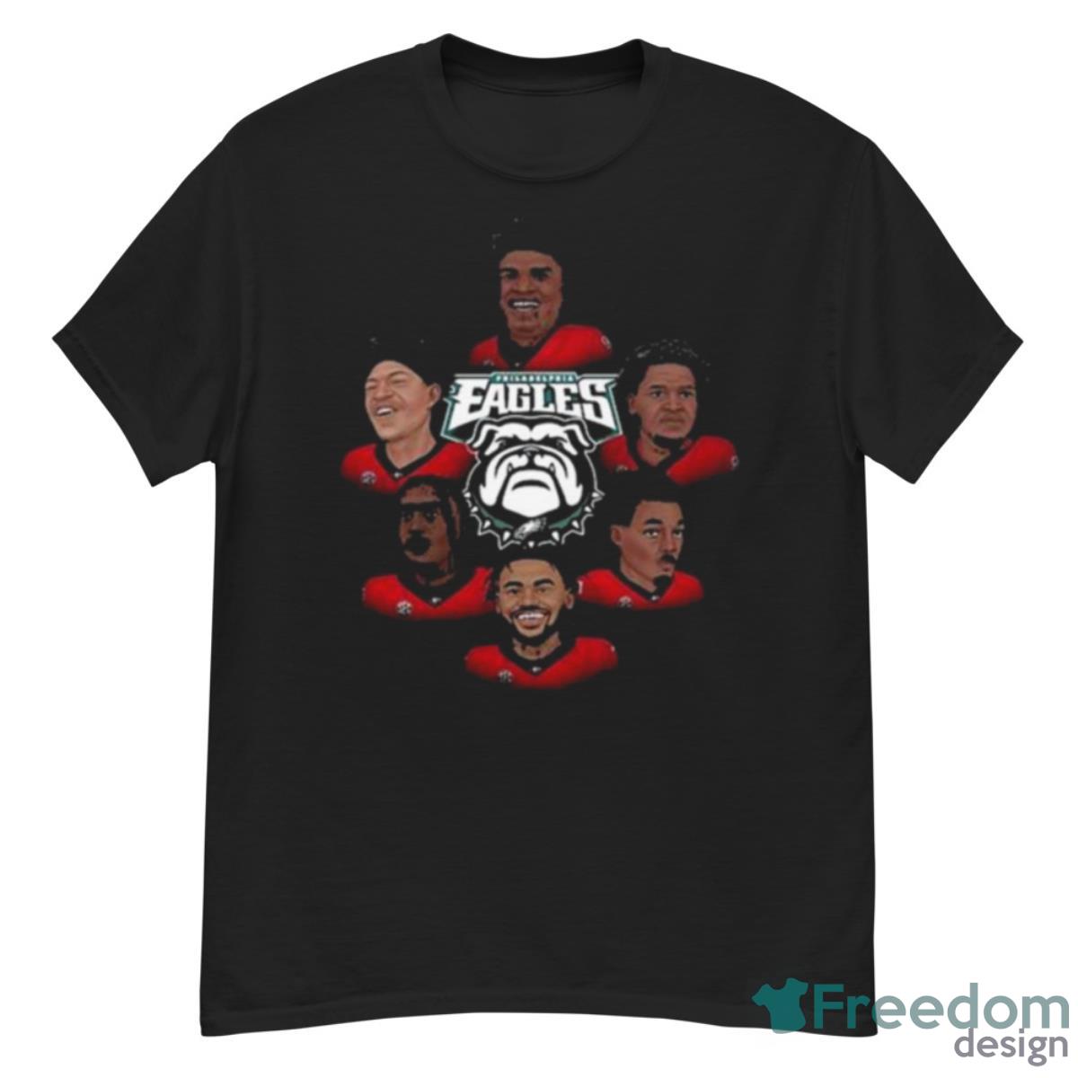 Philadelphia Eagles And Georgia Bulldogs Jalen Carter Draft Philly Shirt - G500 Men’s Classic T-Shirt