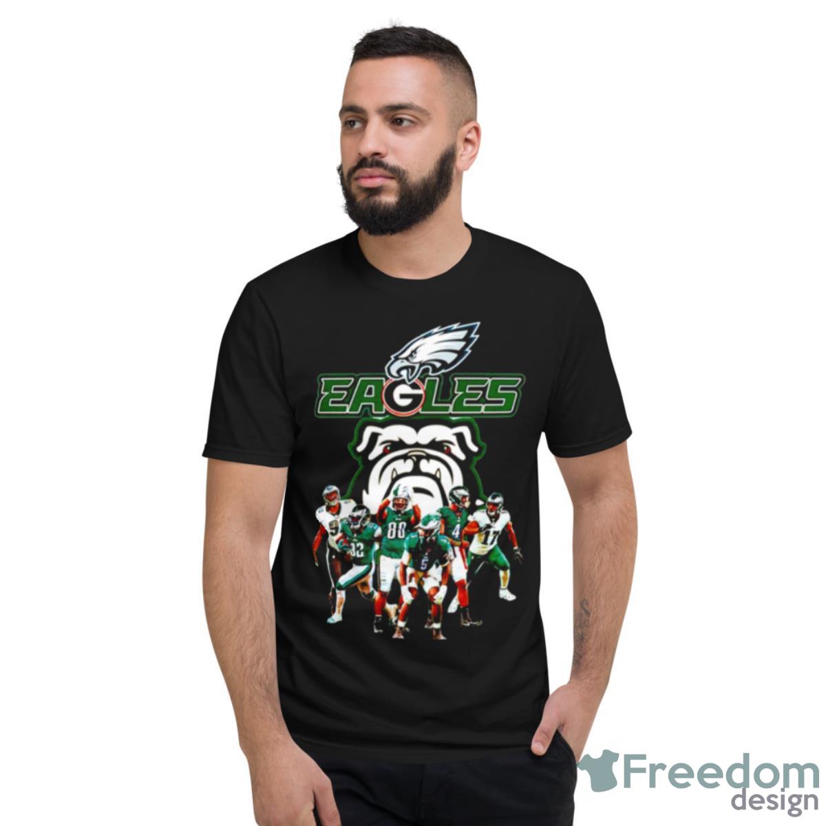 Philadelphia Eagles Bulldogs Georgia Bulldogs 2023 Shirt - Short Sleeve T-Shirt