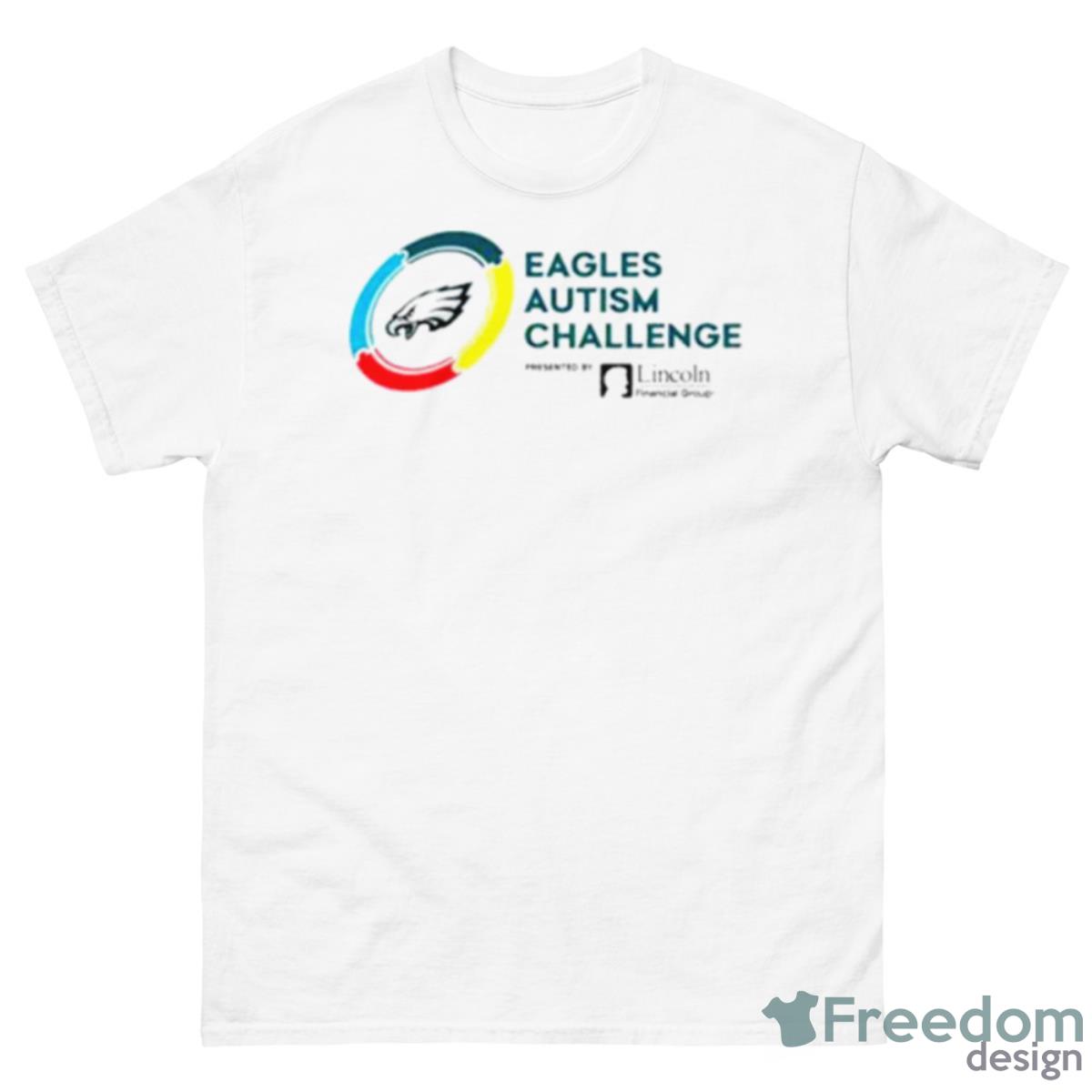 Philadelphia Eagles Eagles Autism Challenge Shirt - 500 Men’s Classic Tee Gildan