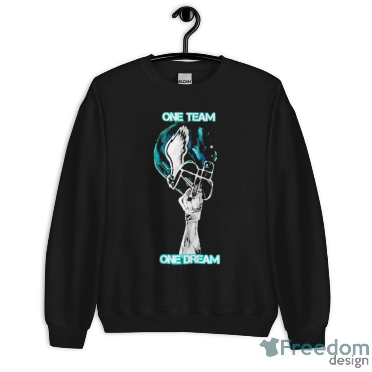 Philadelphia Eagles Football USA One Team One Dream Shirt - Unisex Crewneck Sweatshirt Philadelphia Eagles Football USA One Team One Dream Shirt - Unisex Crewneck Sweatshirt