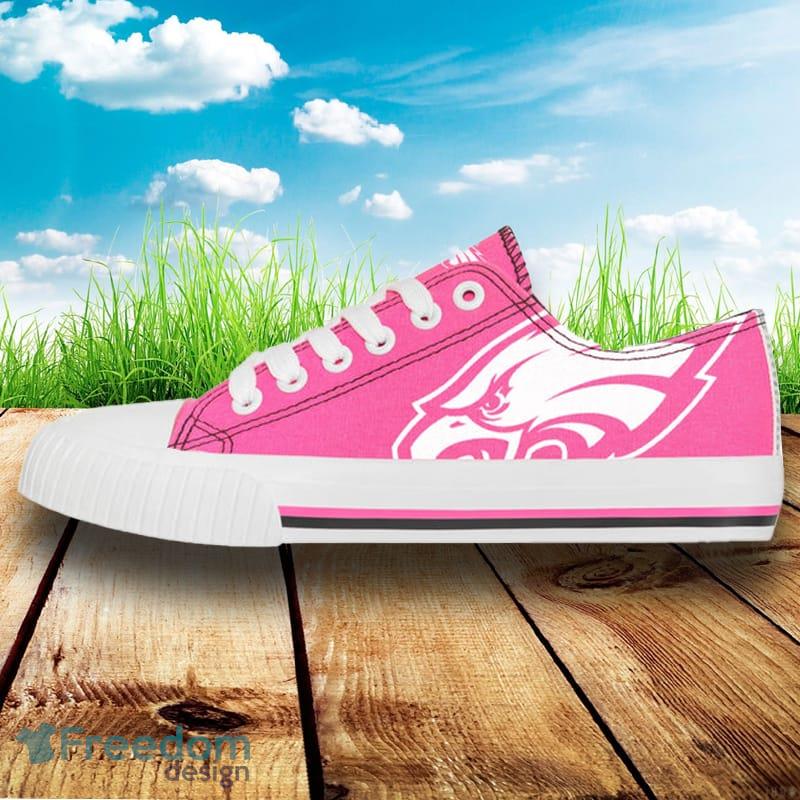 Philadelphia Eagles NFL Men And Women Highlights Low Top Canvas Shoe For Fans - Philadelphia Eagles NFL Womens Highlights Low Top Canvas Shoe_2
