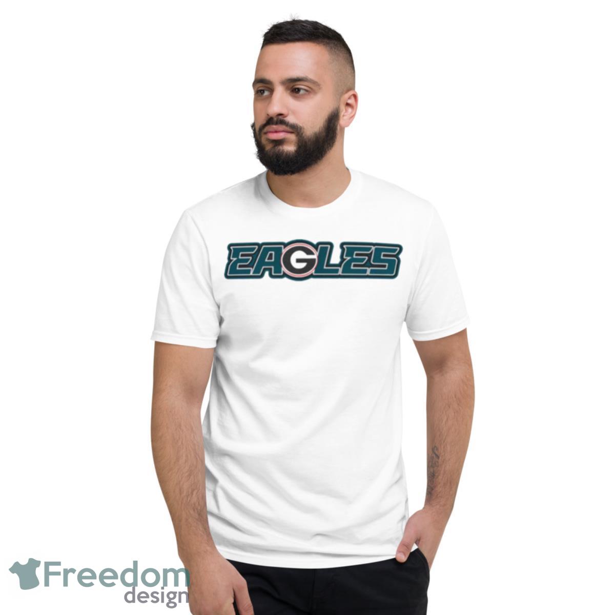 Philadelphia Georgia Bulldogs Eagles Typefont Shirt - Short Sleeve T-Shirt