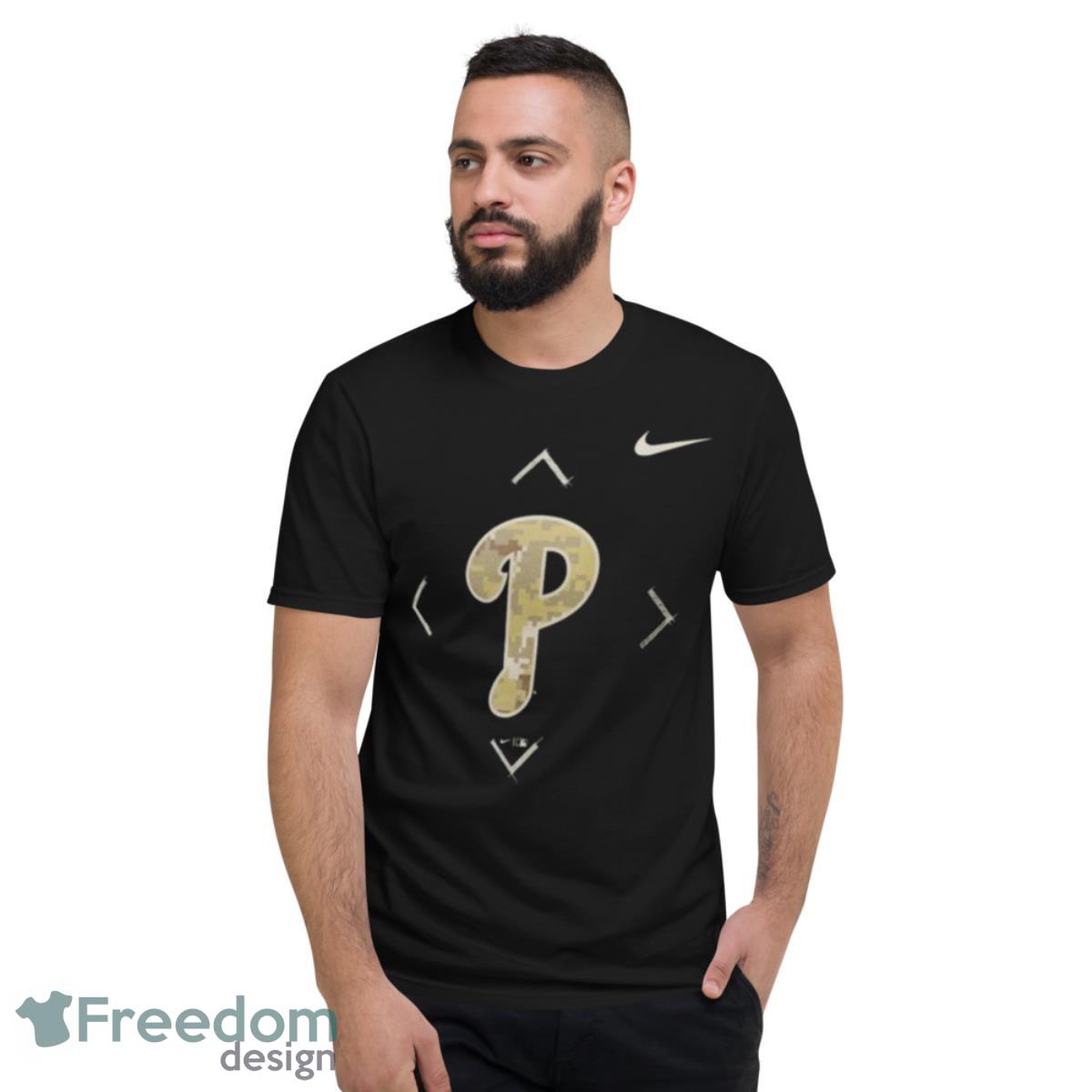 Philadelphia Phillies Nike Camo Logo 2023 Shirt - Short Sleeve T-Shirt