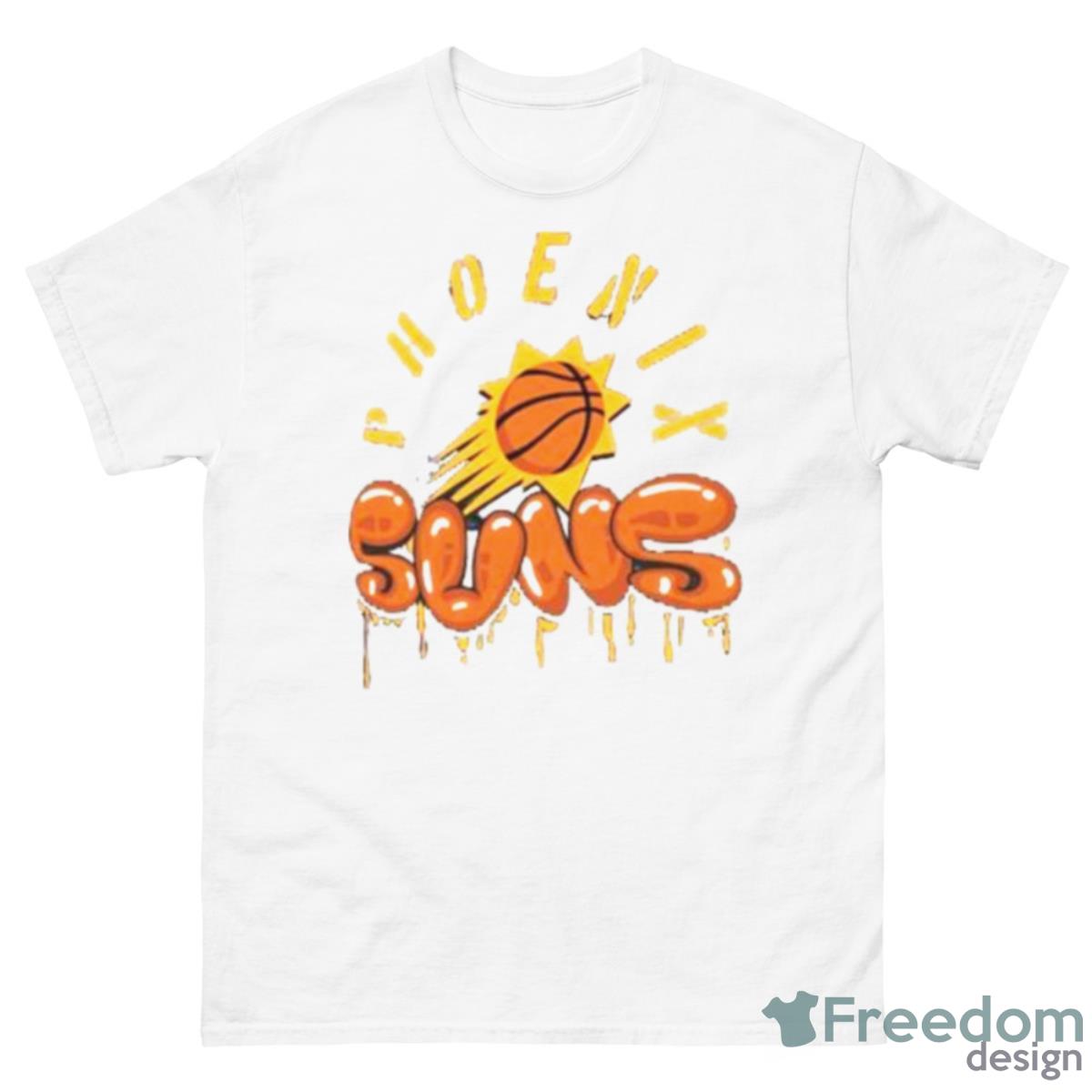 Phoenix Suns Stadium Street Art Dark Crystal Washed Shirt - 500 Men’s Classic Tee Gildan