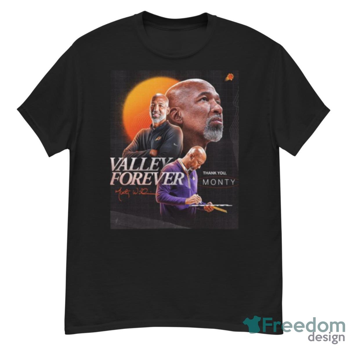 Phoenix Suns Thank You Monty Valley Forever Signature Shirt - G500 Men’s Classic T-Shirt