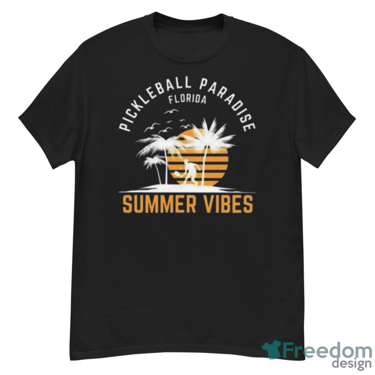 Pickleball Paradise Florida Summer Vibes Shirt - G500 Men’s Classic T-Shirt