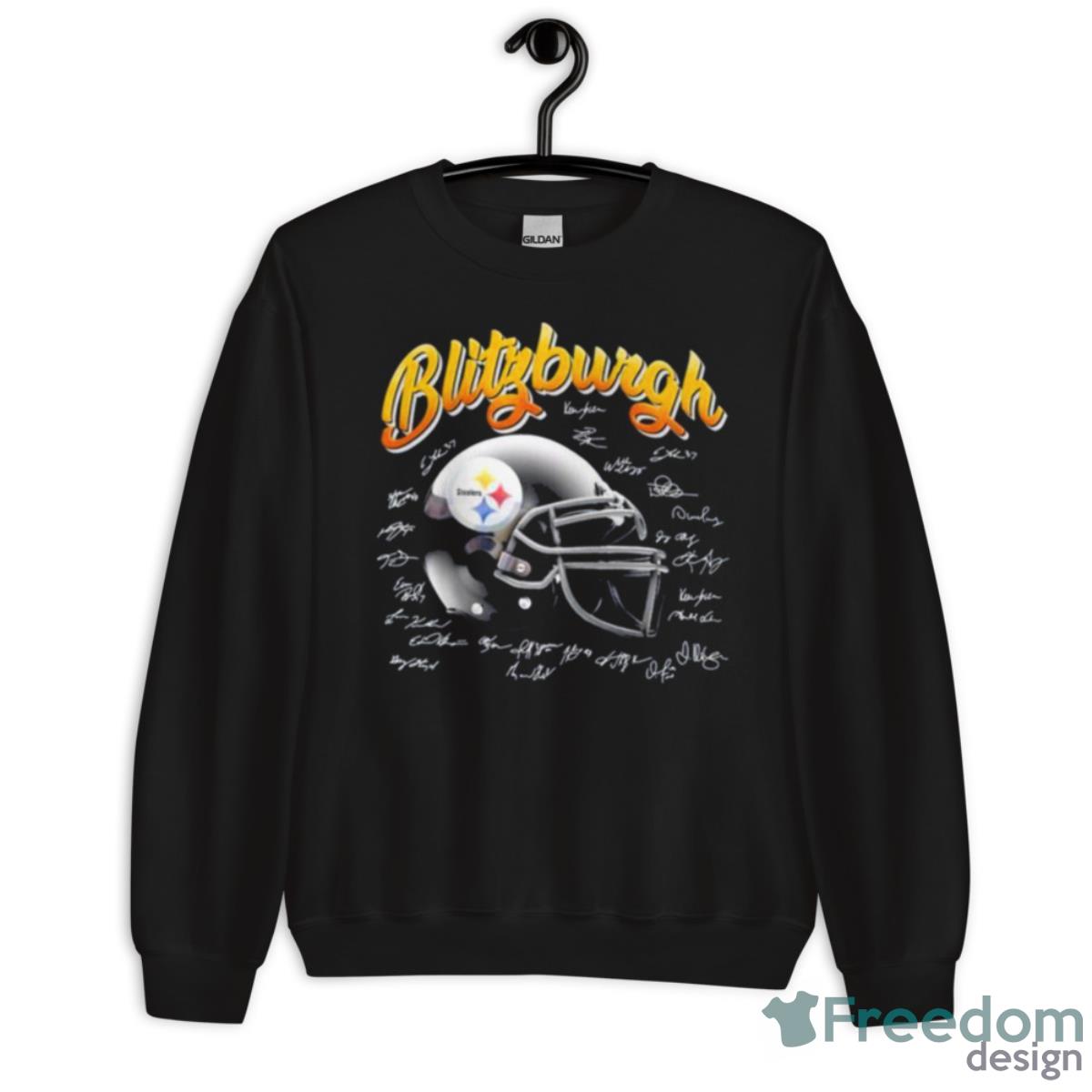 Pittsburgh Hat Steelers Signature Shirt - Unisex Crewneck Sweatshirt Pittsburgh Hat Steelers Signature Shirt - Unisex Crewneck Sweatshirt