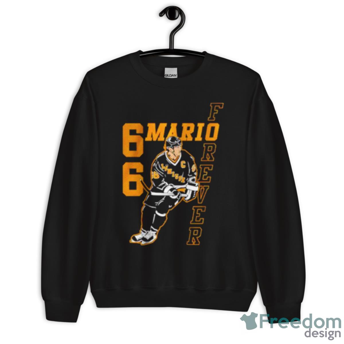 Pittsburgh Penguins Mario Lemieux Mario 66 Shirt image Pittsburgh Penguins Mario Lemieux Mario 66 Shirt - Unisex Crewneck Sweatshirt