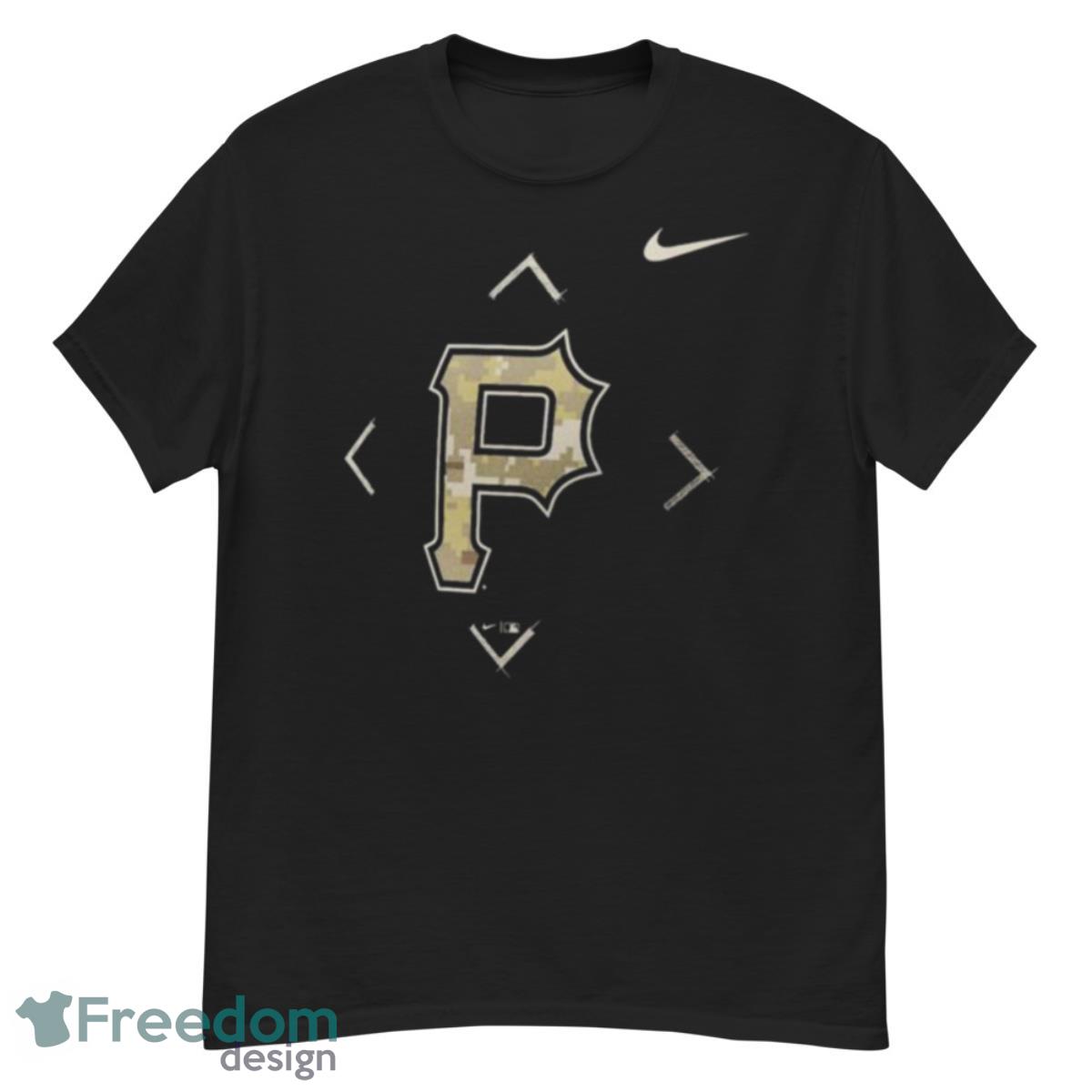 Pittsburgh Pirates Nike Camo Logo 2023 Shirt - G500 Men’s Classic T-Shirt