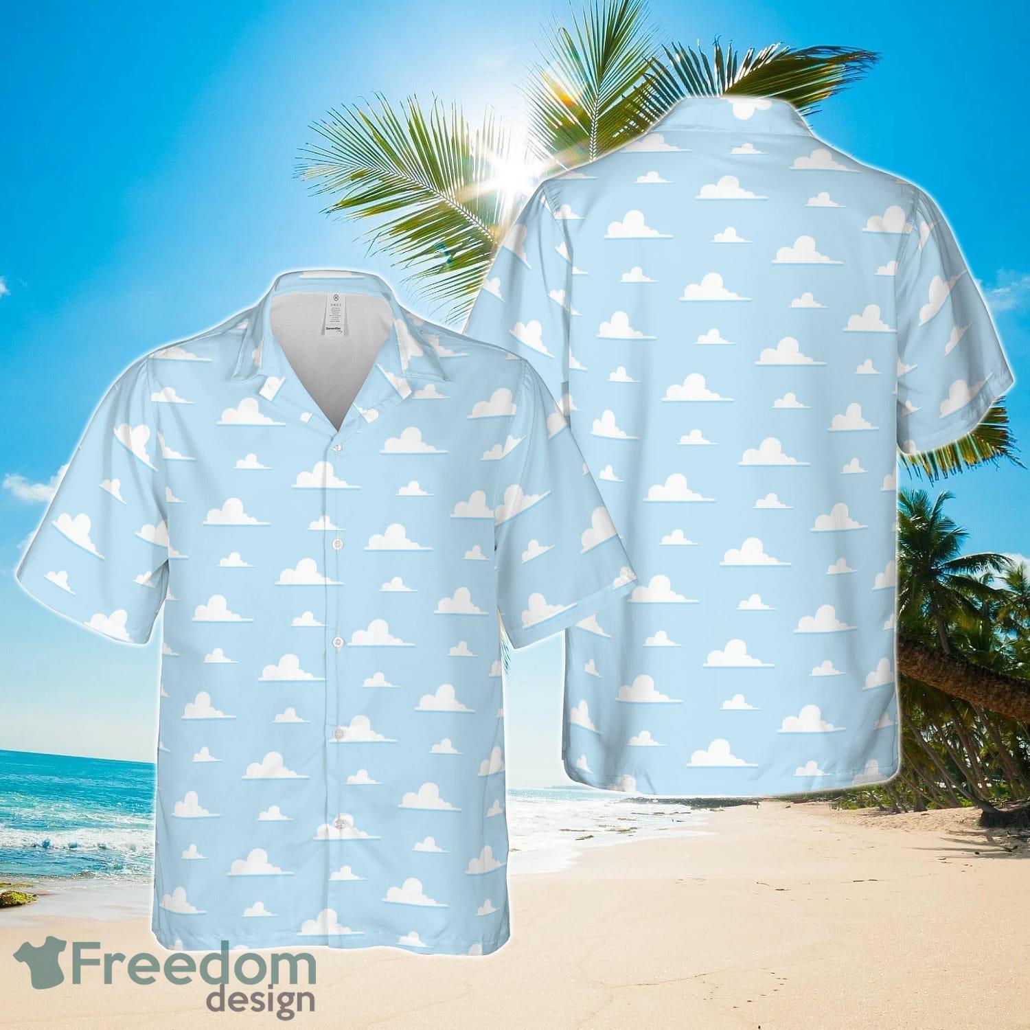 Pixar Clouds - Disney Toy Story Inspired Hawaiian Shirt Product Photo 1