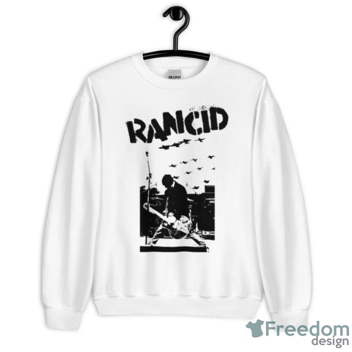 Plane Rancid Shirt - Unisex Heavy Blend Crewneck Sweatshirt