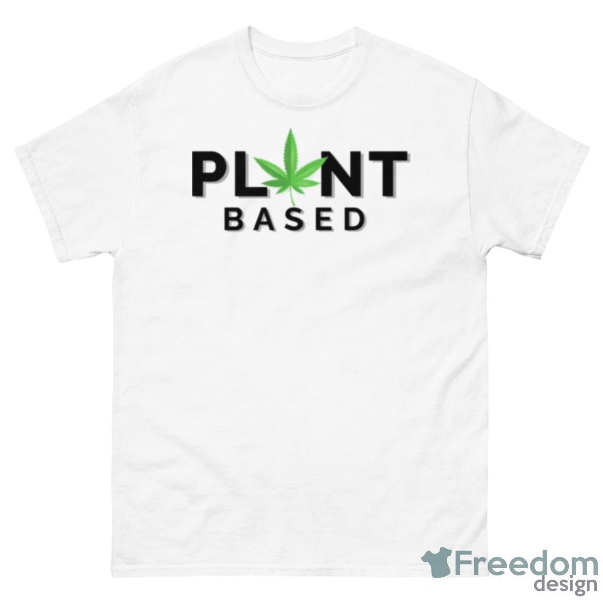 Plant Based Happy 420 Vegan Happy 420 Shirt - 500 Men’s Classic Tee Gildan