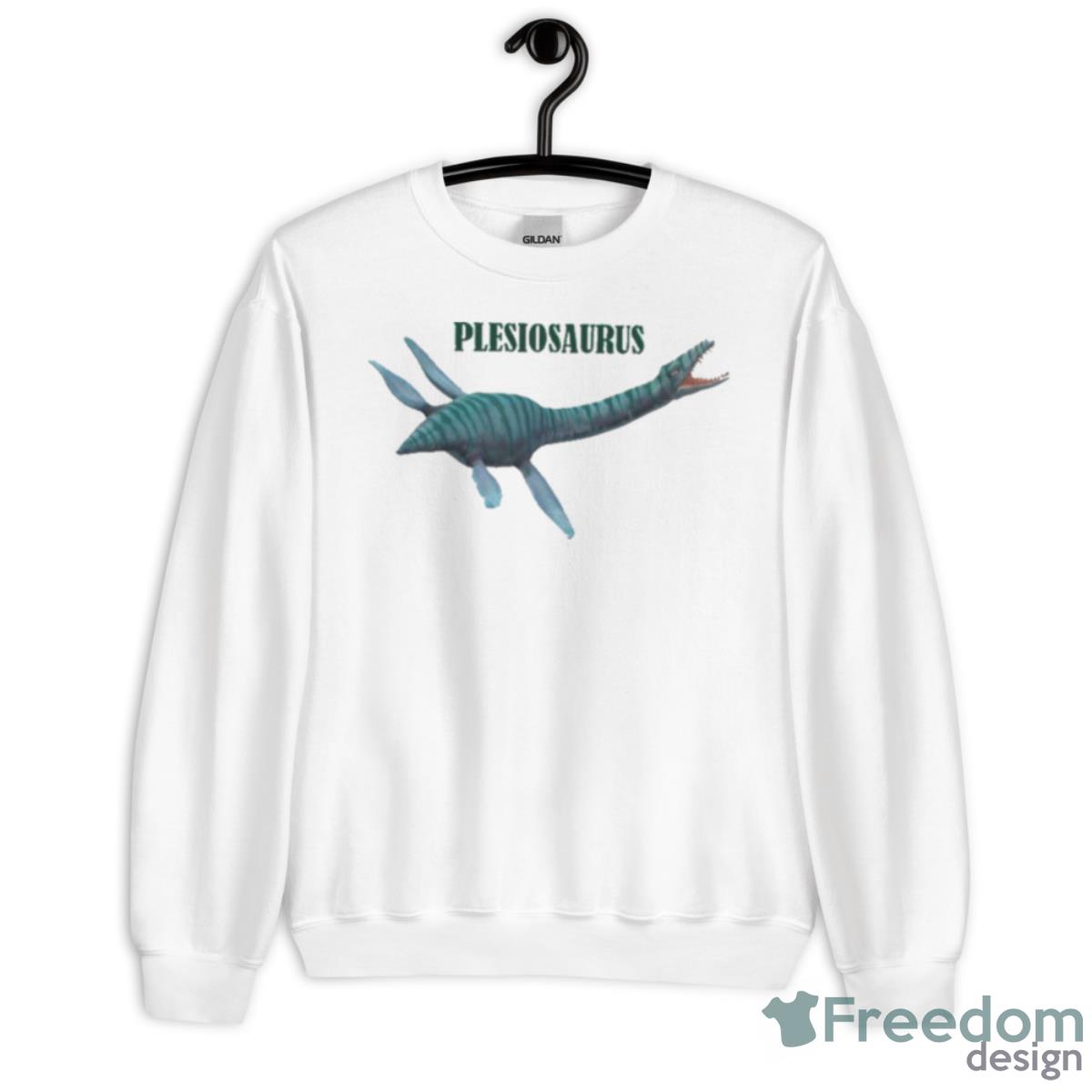 Plesiosaurus Dinosaur Cute Shirt - Unisex Heavy Blend Crewneck Sweatshirt