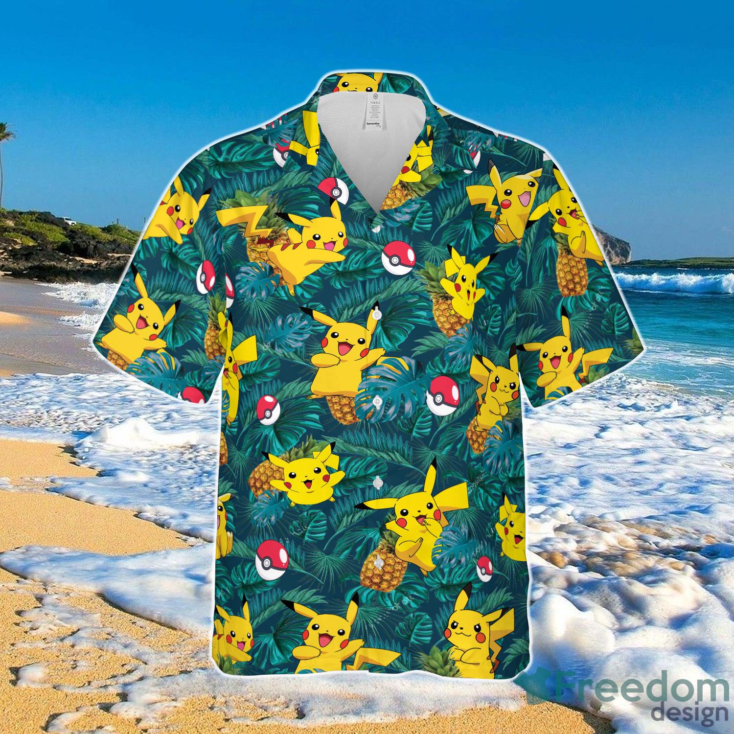 Pokemon Aloha Hawaiian Shirt For Men And Women Product Photo 2