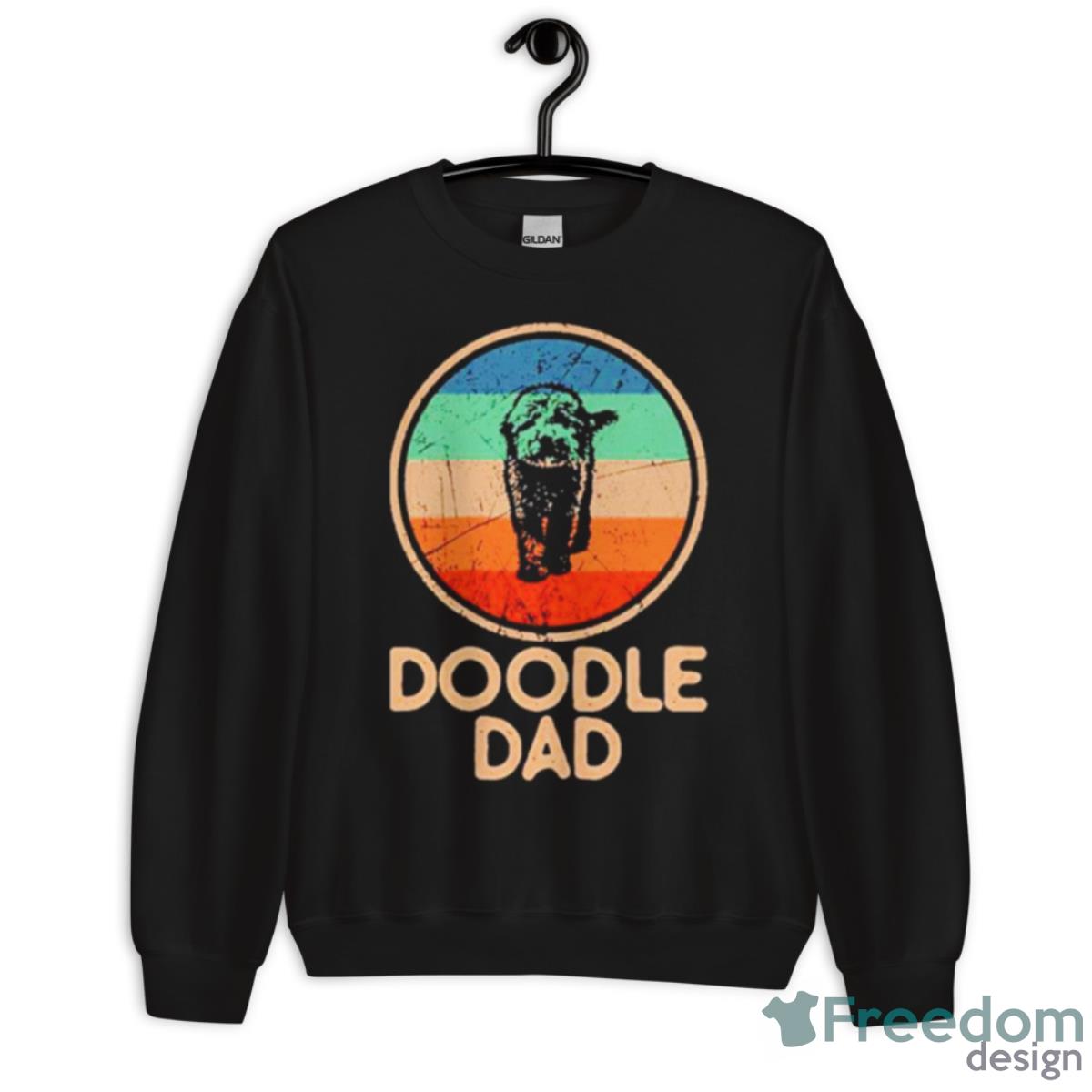 Poodle Doodle Dad Shirt image Poodle Doodle Dad Shirt - Unisex Crewneck Sweatshirt