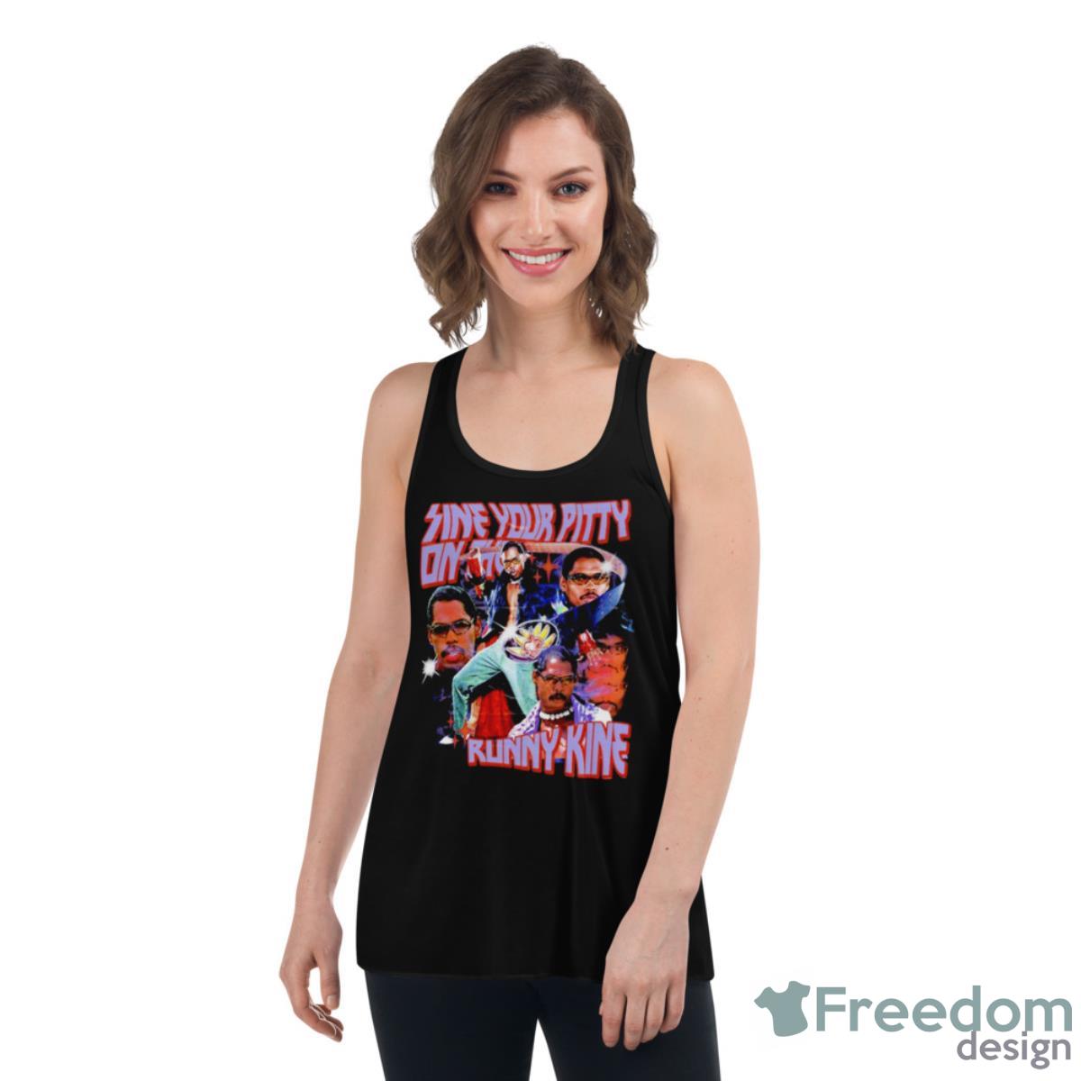 Pootie Tang Sine Your Pitty On The Runny Kine Shirt - Womens Flowy Racerback Tank Pootie Tang Sine Your Pitty On The Runny Kine Shirt - Womens Flowy Racerback Tank