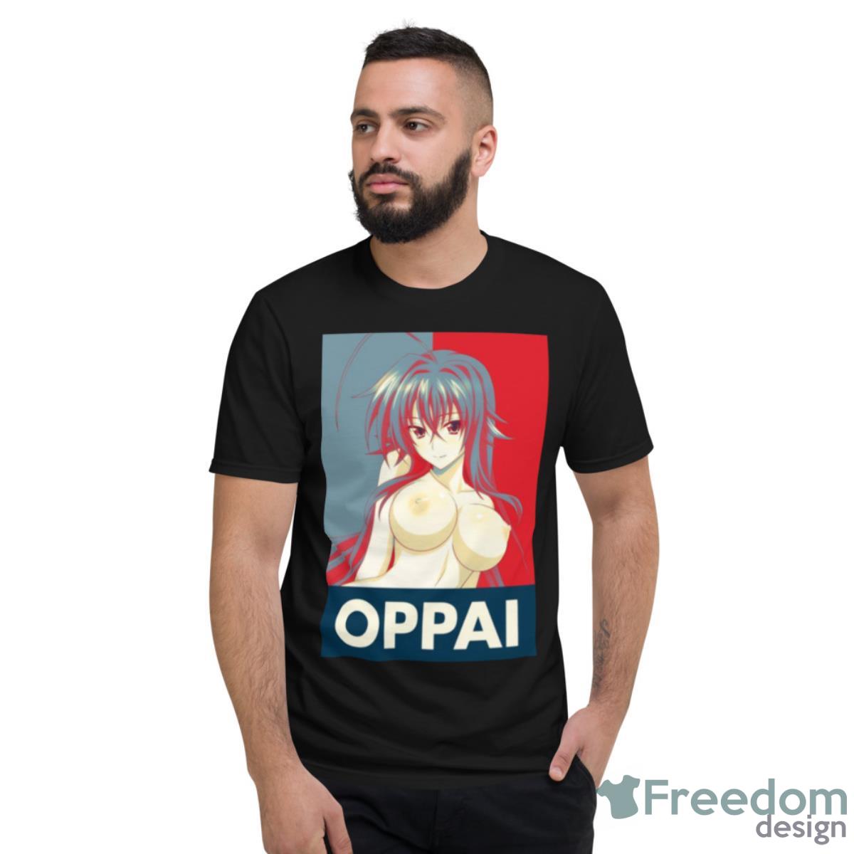 Pop Art High School Dxd Rias Gremory Oppai Shirt - Short Sleeve T-Shirt