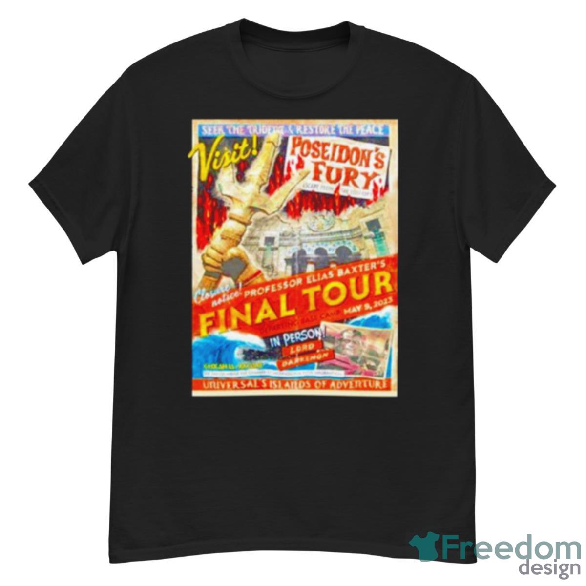 Poseidon’s Fury Final Tour Adult T Shirt - G500 Men’s Classic T-Shirt