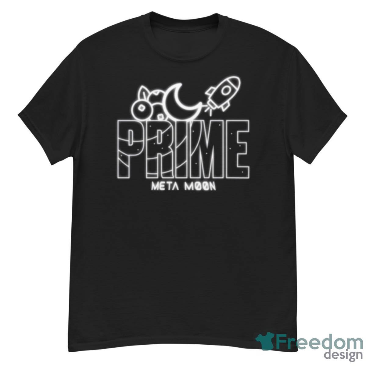 Prime Hydration Meta Moon Neon Light Sign Party Shirt - G500 Men’s Classic T-Shirt