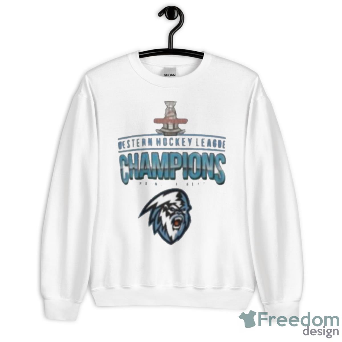 Prince Albert 2023 Winnipeg Ice Snatch Eastern Champions Shirt - Unisex Heavy Blend Crewneck Sweatshirt