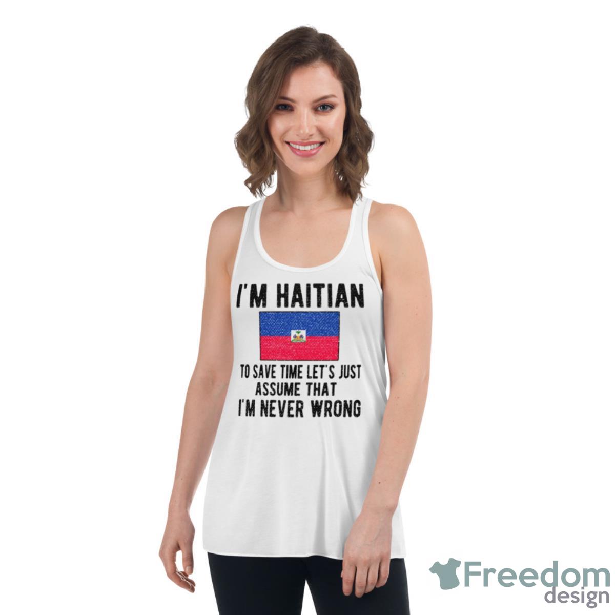 Proud Haitian Heritage Haiti Roots Haitian Flag Shirt